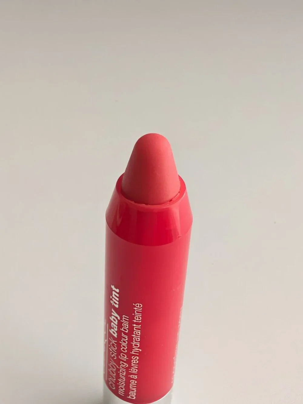 Clinique Chubby Stick Baby Tint Lip Balm 02 Coming Up Rosy Travel Size New .04oz